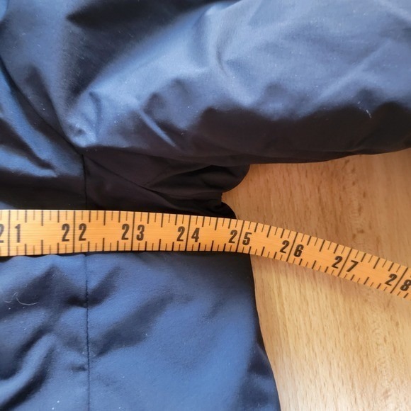 Uniqlo Women's Down Coat Hooded Faux Fur‎ Trim Black XL Down Blend Warm - Picture 9 of 12